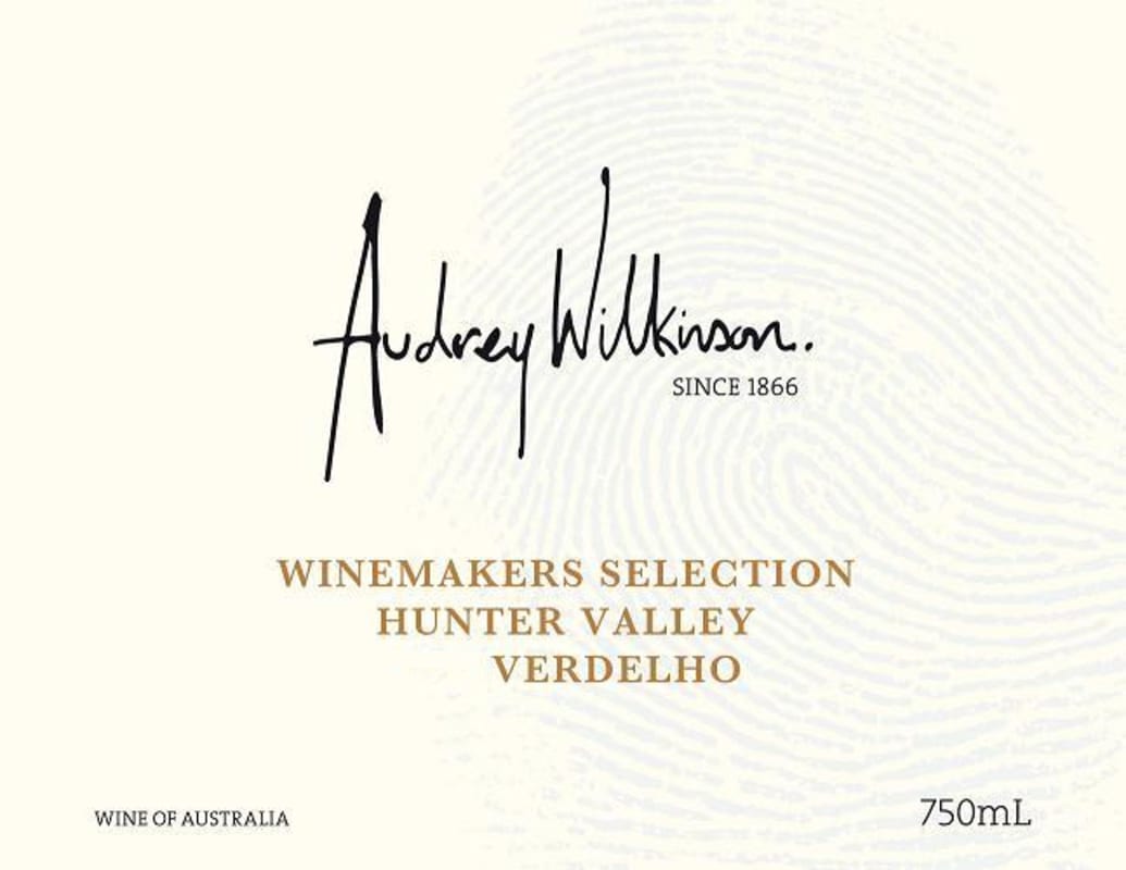Audrey Wilkinson Vineyard Winemakers Selection Verdelho 2015 Front Label