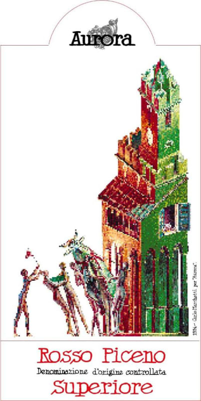 Aurora Rosso Piceno Superiore 2013 Front Label