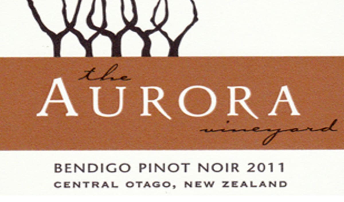 Aurora Vineyard Bendigo Pinot Noir 2011 Front Label