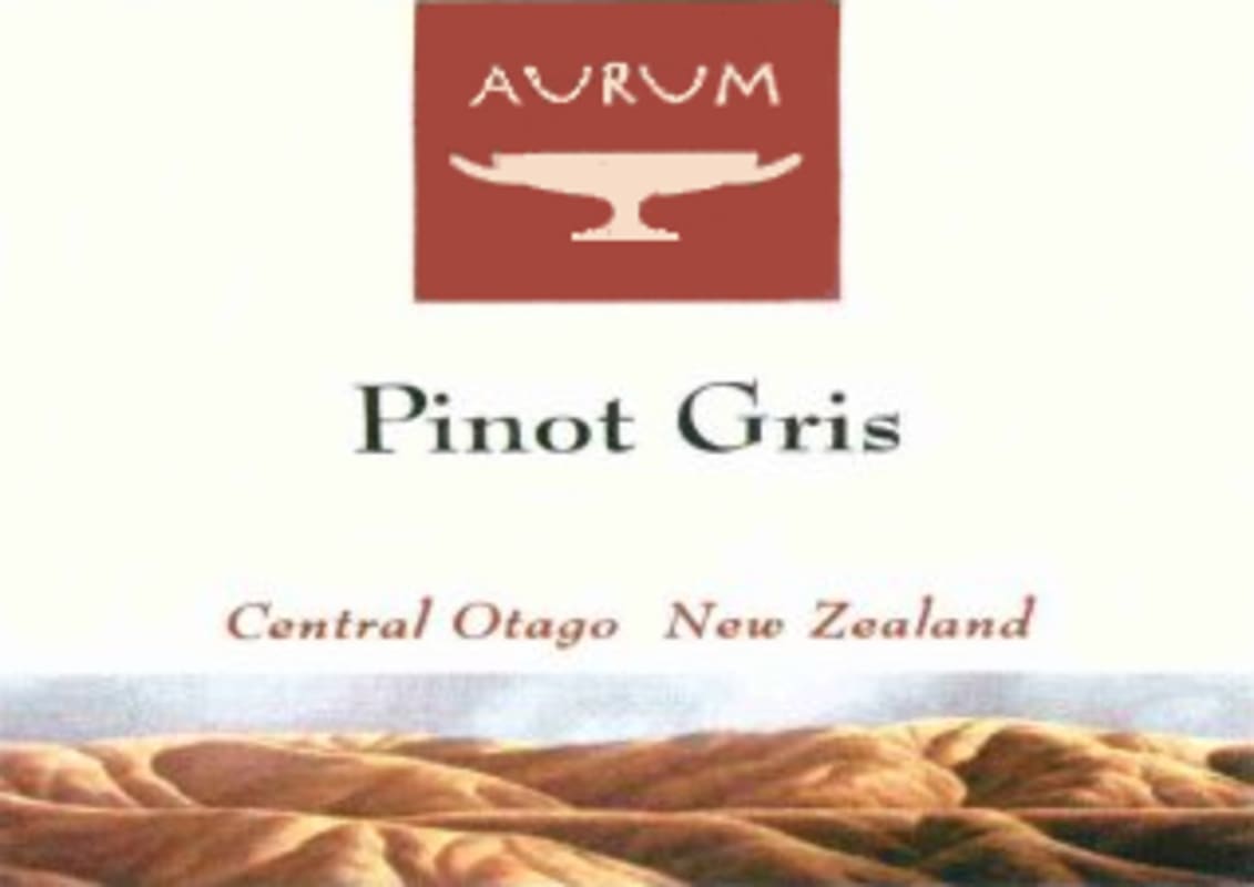 Aurum Pinot Gris 2013 Front Label