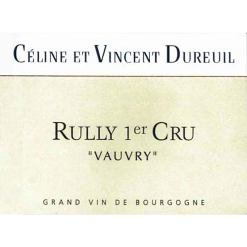 Dureuil-Janthial Rully Premier Cru Vauvry Rouge 2014 Front Label