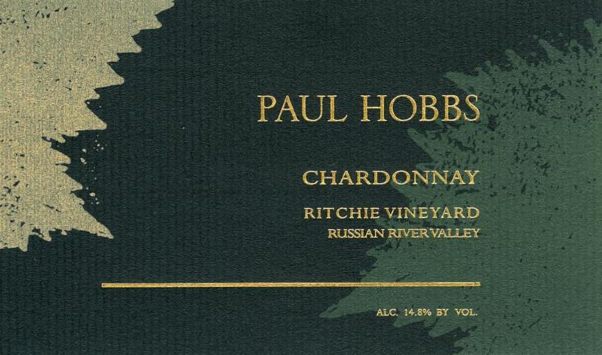 Paul Hobbs Ritchie Vineyard Chardonnay 2007 Front Label