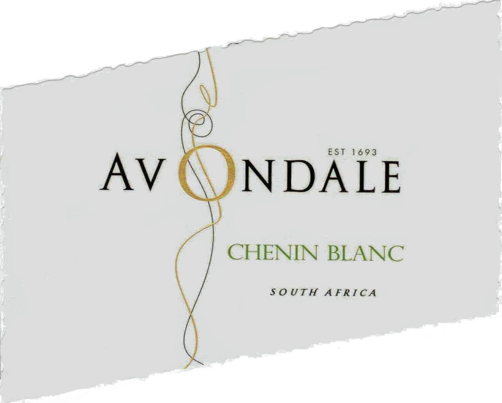 Avondale Chenin Blanc 2009 Front Label