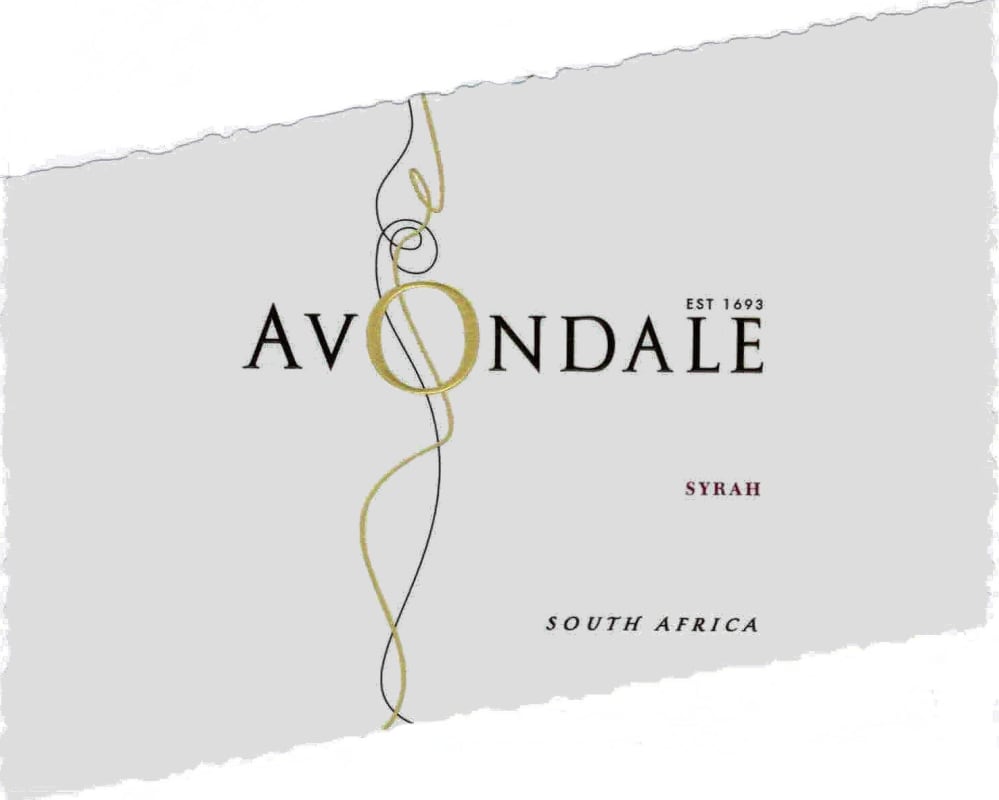 Avondale Syrah 2009 Front Label