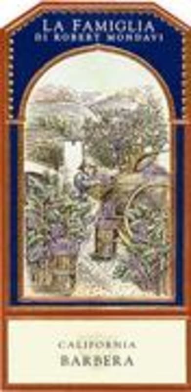 La Famiglia Barbera 1998 Front Label