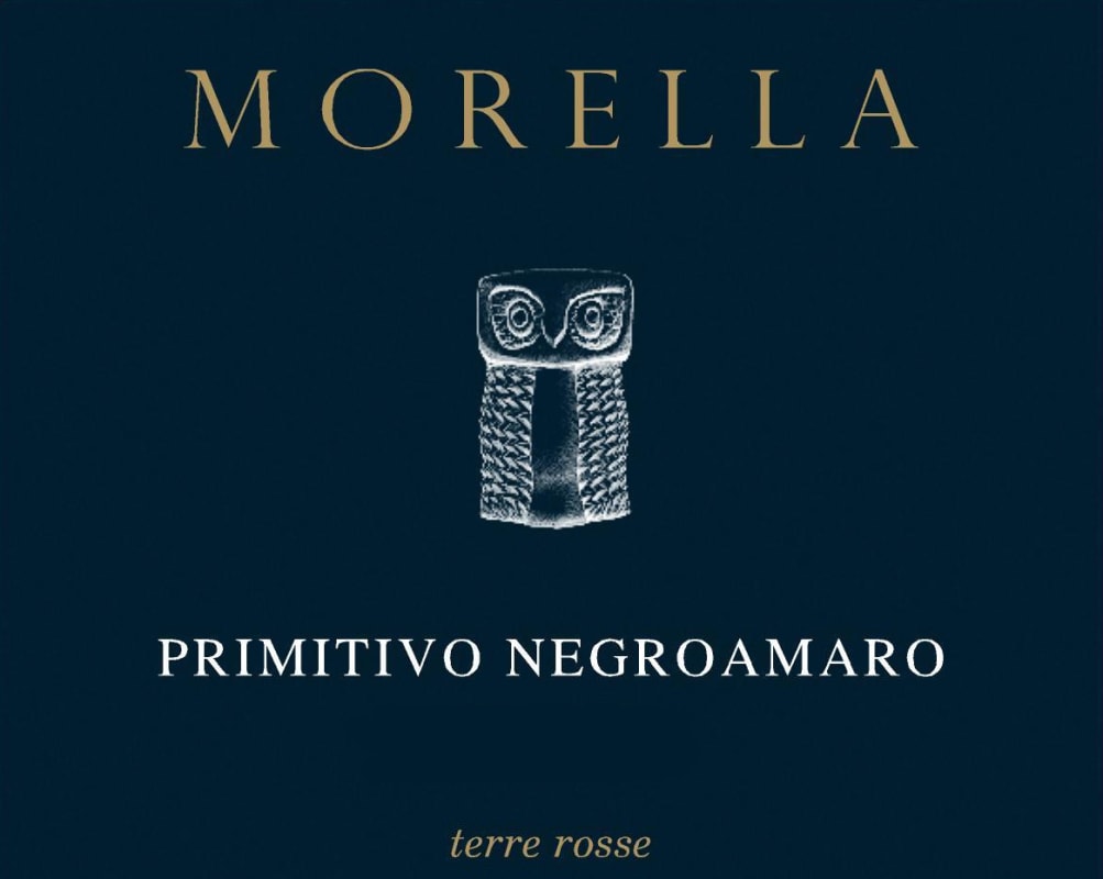 Az. Ag. Morella Primitivo Negroamaro 2011 Front Label