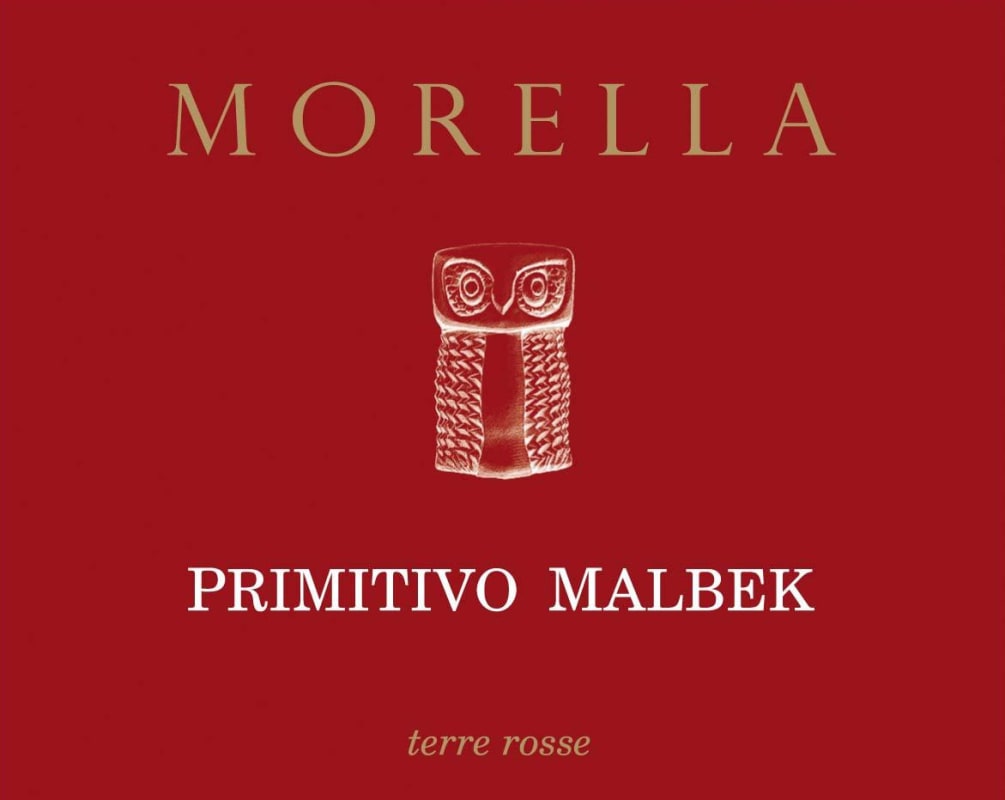 Az. Ag. Morella Primitivo Malbek 2012 Front Label