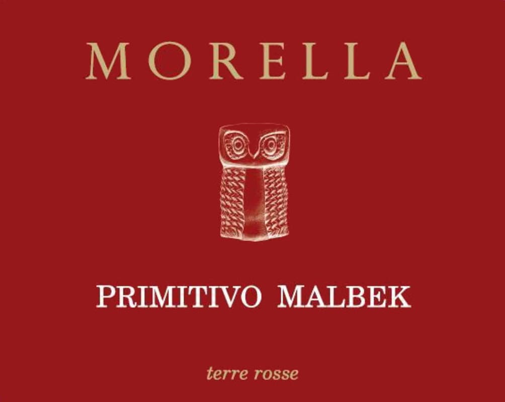 Az. Ag. Morella Primitivo Malbek 2009 Front Label