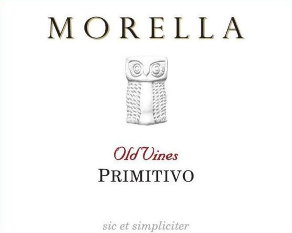 Az. Ag. Morella Old Vines Primitivo 2011 Front Label