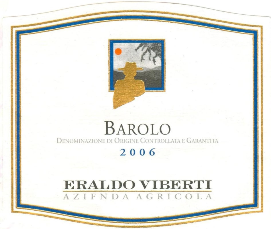 Az. Agricola Eraldo Viberti Barolo 2006 Front Label