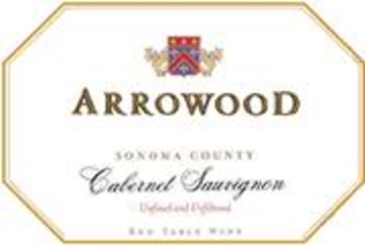 Arrowood Sonoma Cabernet Sauvignon 1997 Front Label