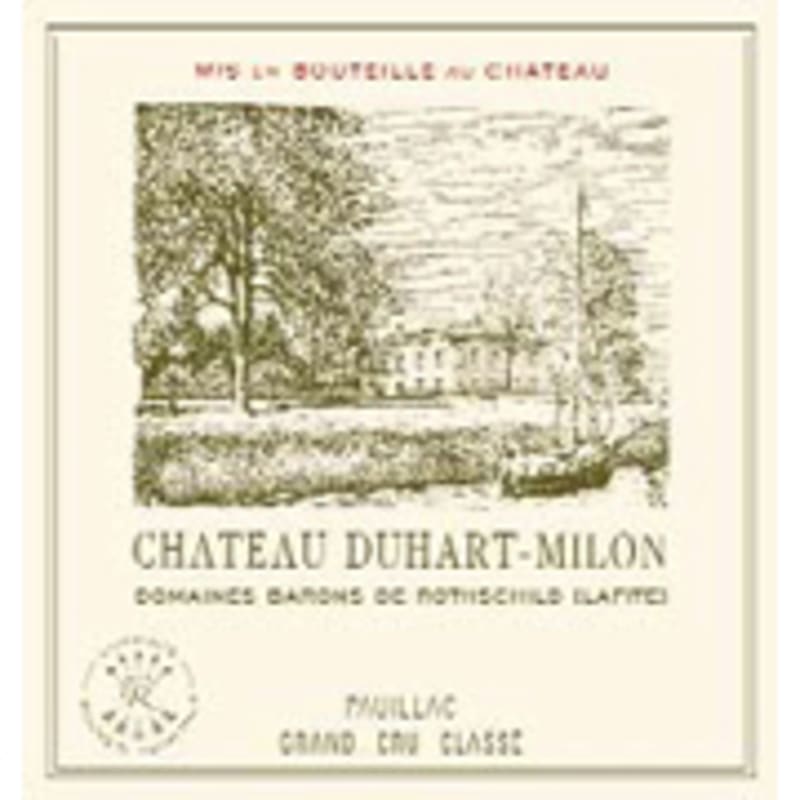 Chateau Duhart-Milon 1995 Front Label