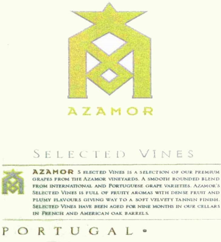 Azamor Selected Vines Red Blend 2007 Front Label