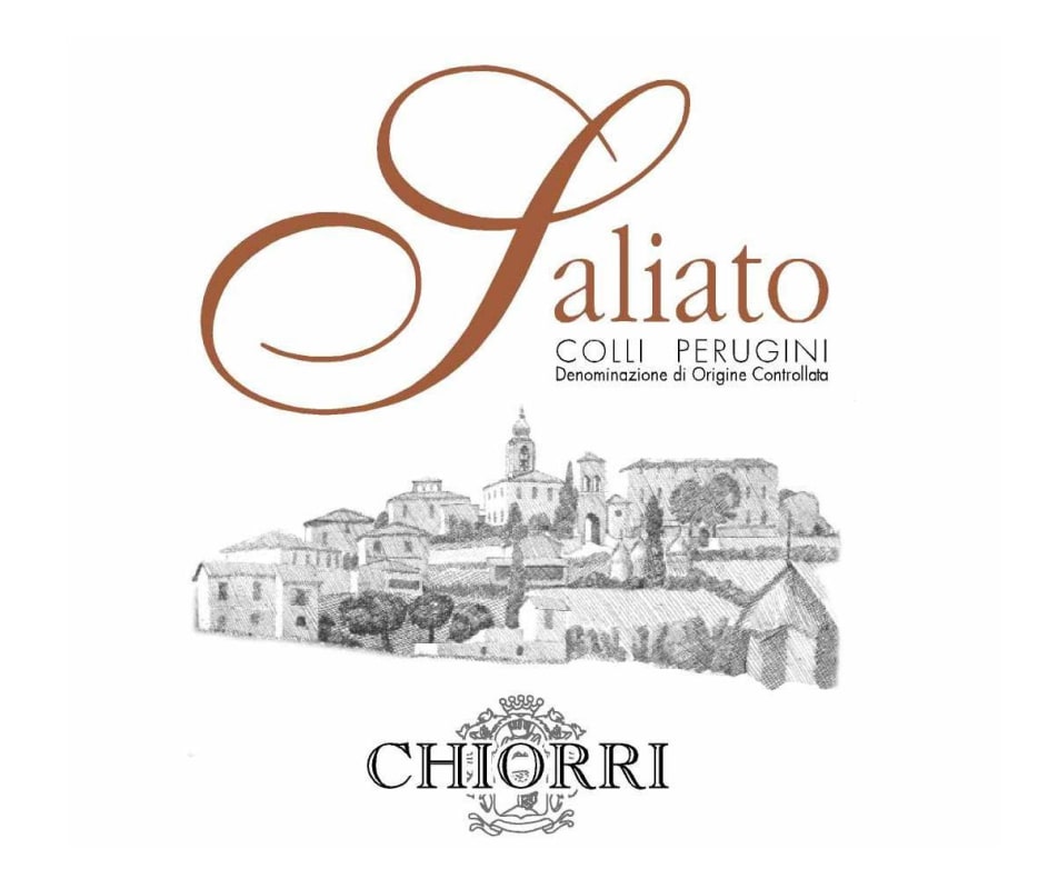 Azienda Agraria Chiorri Colli Perugini Saliato 2011 Front Label
