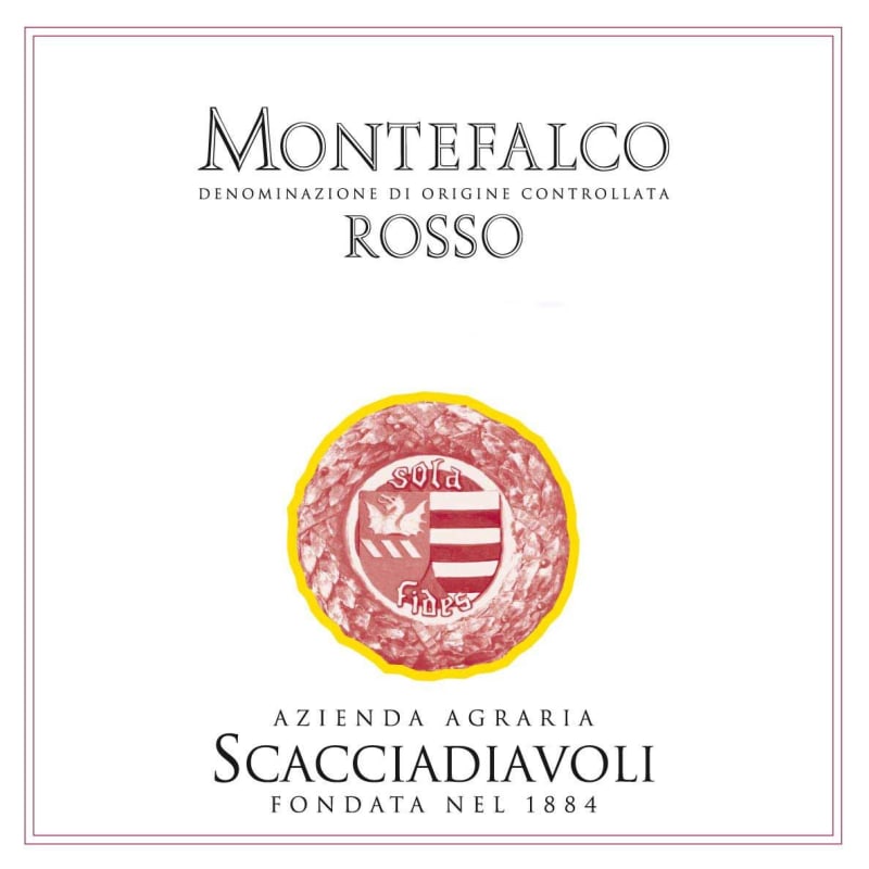 Scacciadiavoli Montefalco Rosso 2010 Front Label