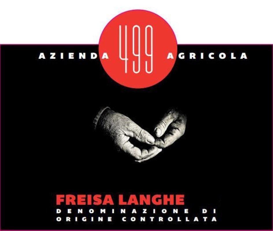 Azienda Agricola 499 Langhe Freisa 2013 Front Label