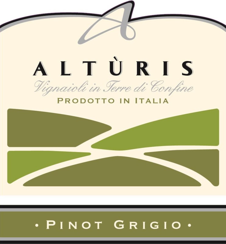 Alturis Venezia Giulia Pinot Grigio 2015 Front Label