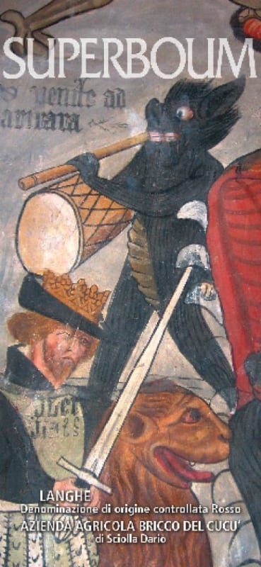 Azienda Agricola Bricco del Cucu Langhe Superboum Rosso 2010 Front Label