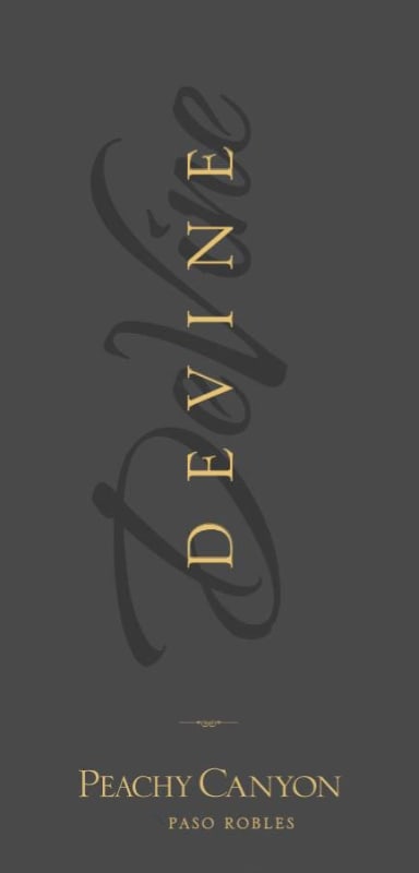 Peachy Canyon DeVine Cabernet Sauvignon 2012 Front Label