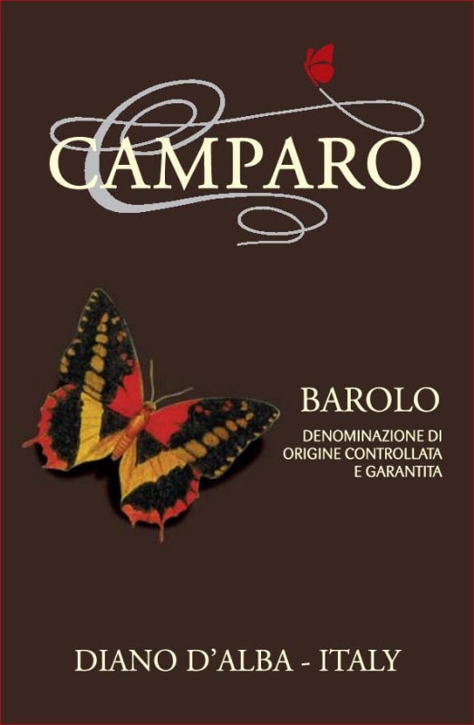 Azienda Agricola Camparo Barolo 2008 Front Label