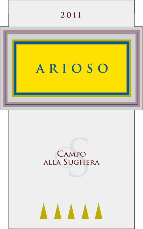 Campo alla Sughera Toscana Arioso Bianco 2011 Front Label