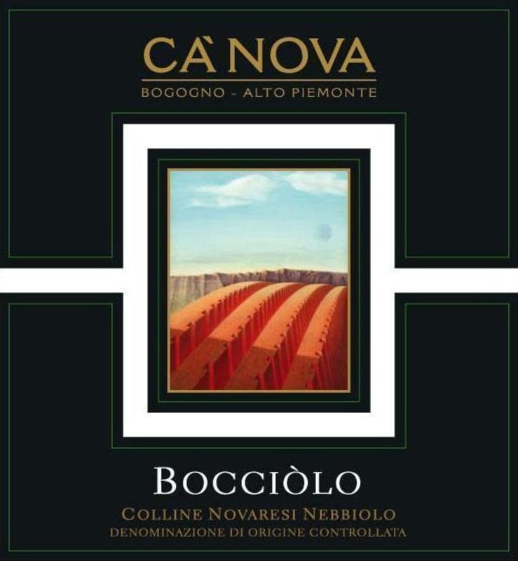 Ca'Nova Colline Novaresi Bocciolo Nebbiolo 2007 Front Label
