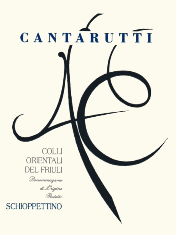 Azienda Agricola Cantarutti Colli Orientali del Friuli Schioppettino 2004 Front Label