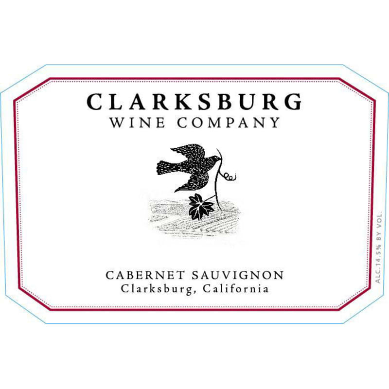 Clarksburg Wine Company Cabernet Sauvignon 2013 Front Label