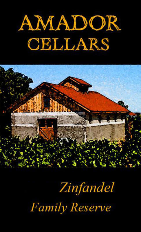 Amador Cellars Family Reserve Zinfandel 2012 Front Label