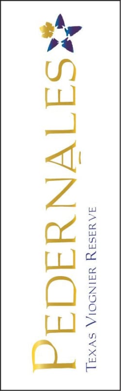 Pedernales  Reserve Viognier 2012 Front Label