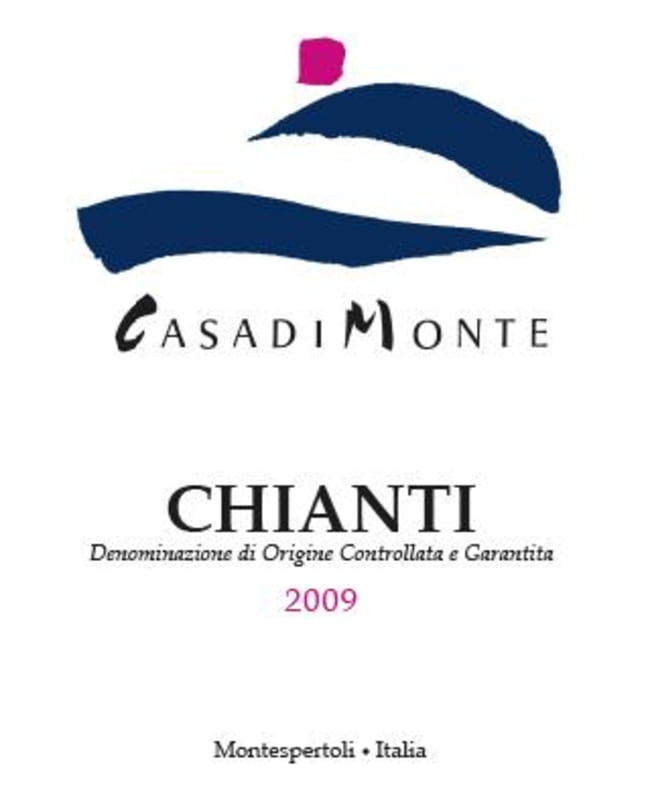 Azienda Agricola Casa di Monte Chianti 2009 Front Label