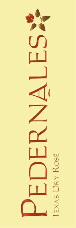 Pedernales Dry Rose 2014 Front Label