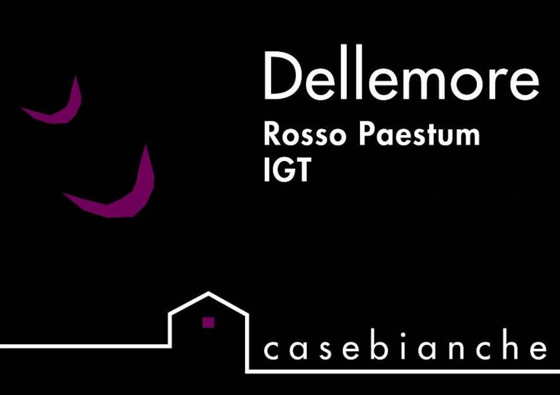 Azienda Agricola Casebianche Paestum Dellemore Rosso 2012 Front Label