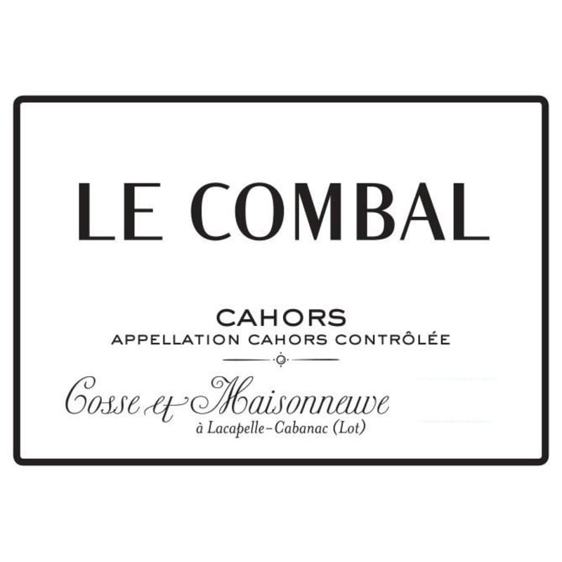 Cosse et Maisonneuve Le Combal 2013 Front Label