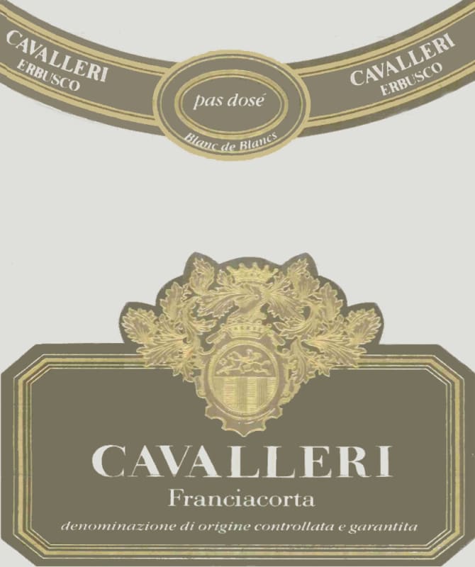 Azienda Agricola Cavalleri Franciacorta Pas Dose 2011 Front Label