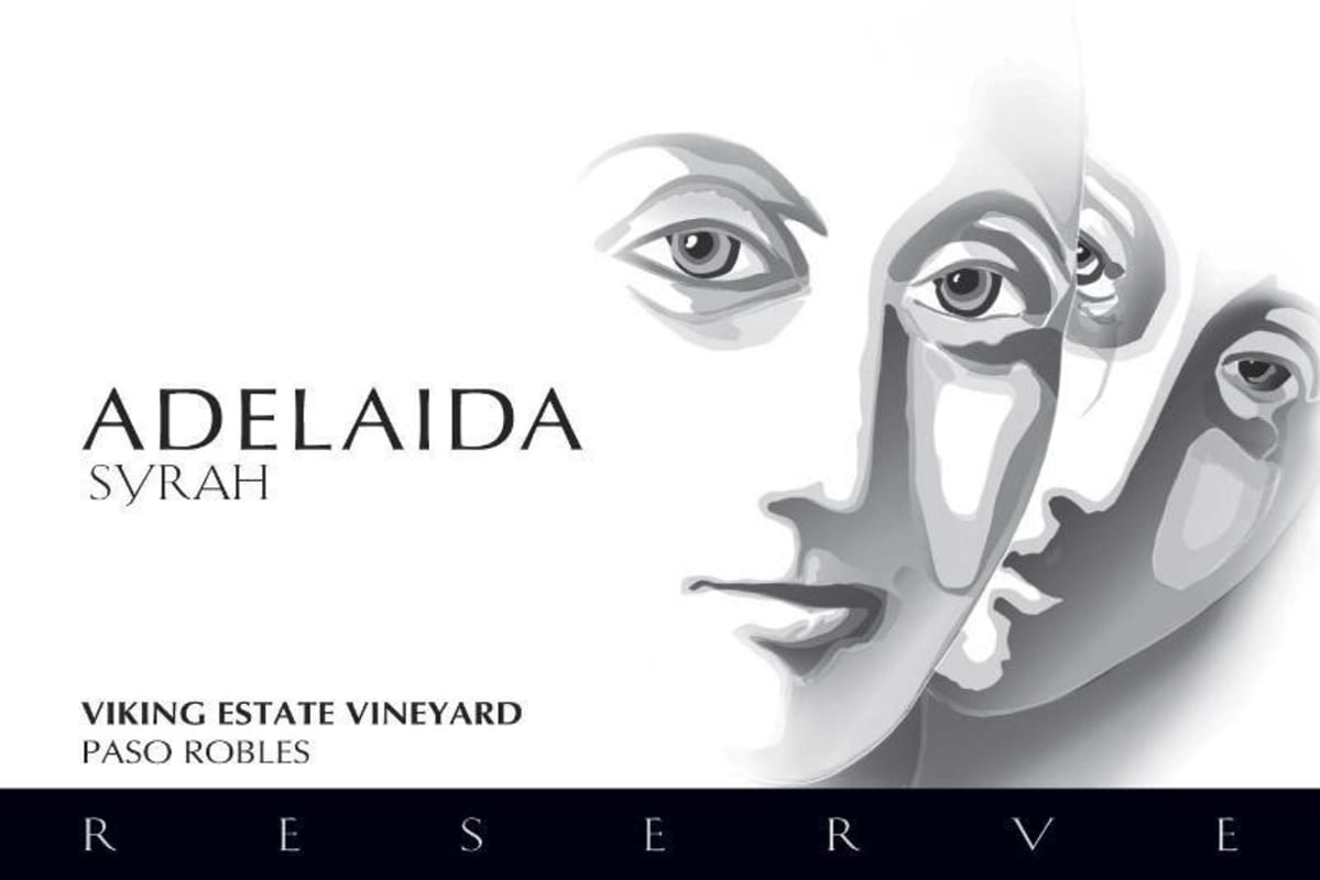 Adelaida Viking Estate Vineyard Syrah 2012 Front Label