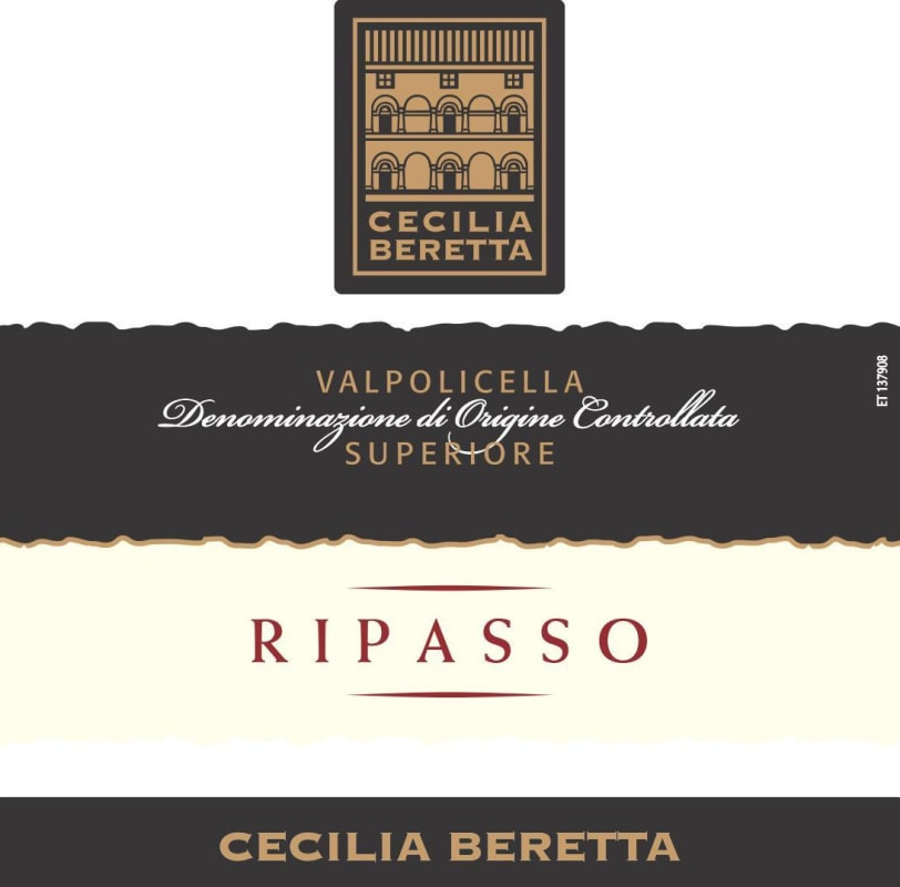 Azienda Agricola Cecilia Beretta Valpolicella Superiore Ripasso 2014 Front Label