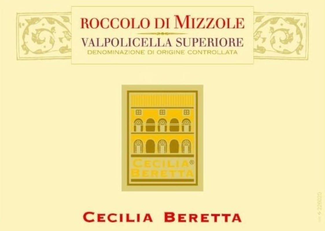 Azienda Agricola Cecilia Beretta Valpolicella Superiore Roccolo di Mizzole 2014 Front Label