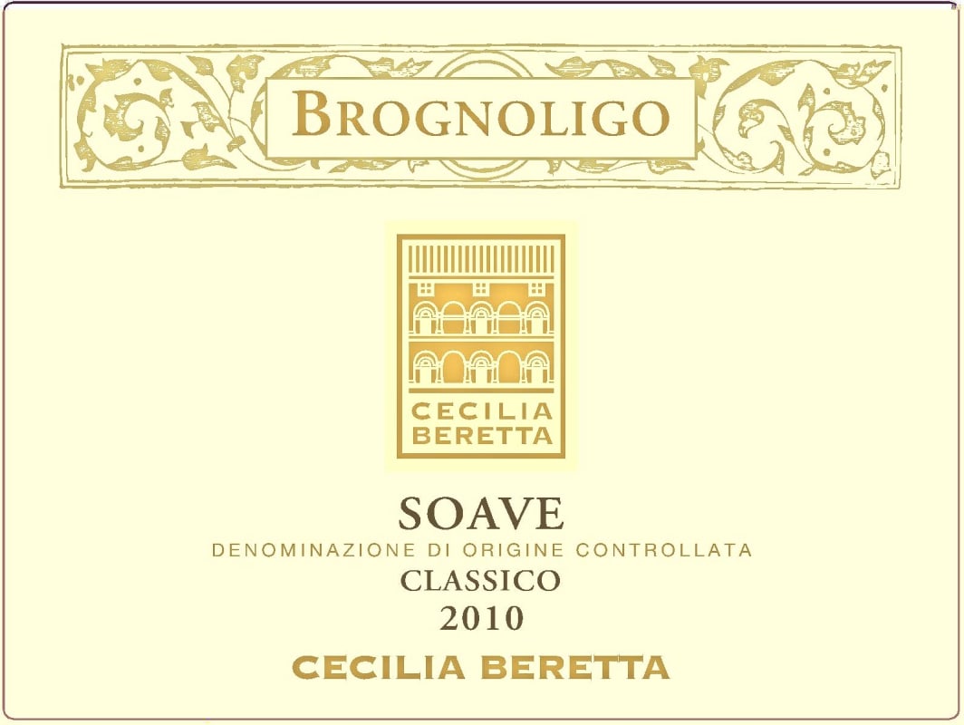 Azienda Agricola Cecilia Beretta Soave Classico Brognoligo 2010 Front Label