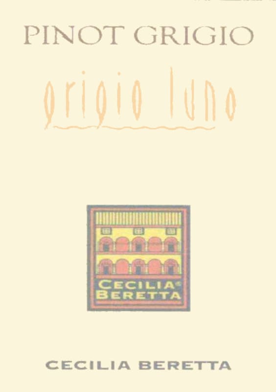Azienda Agricola Cecilia Beretta Grigio Luna Pinot Grigio 2011 Front Label
