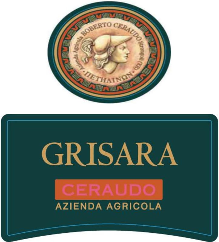 Ceraudo Val di Neto Grisara Bianco 2015 Front Label