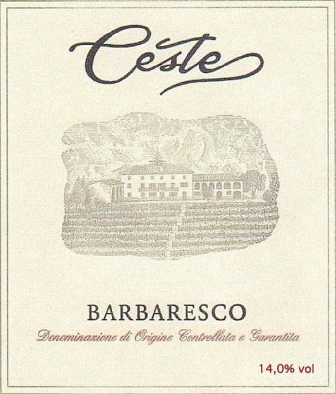 Azienda Agricola Ceste Barbaresco 2010 Front Label