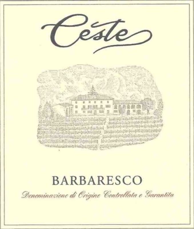 Azienda Agricola Ceste Barbaresco 2013 Front Label