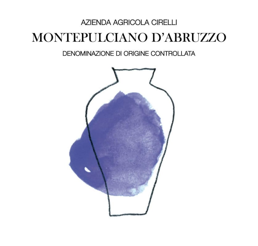 Azienda Agricola Cirelli Montepulciano d'Abruzzo Anfora 2014 Front Label