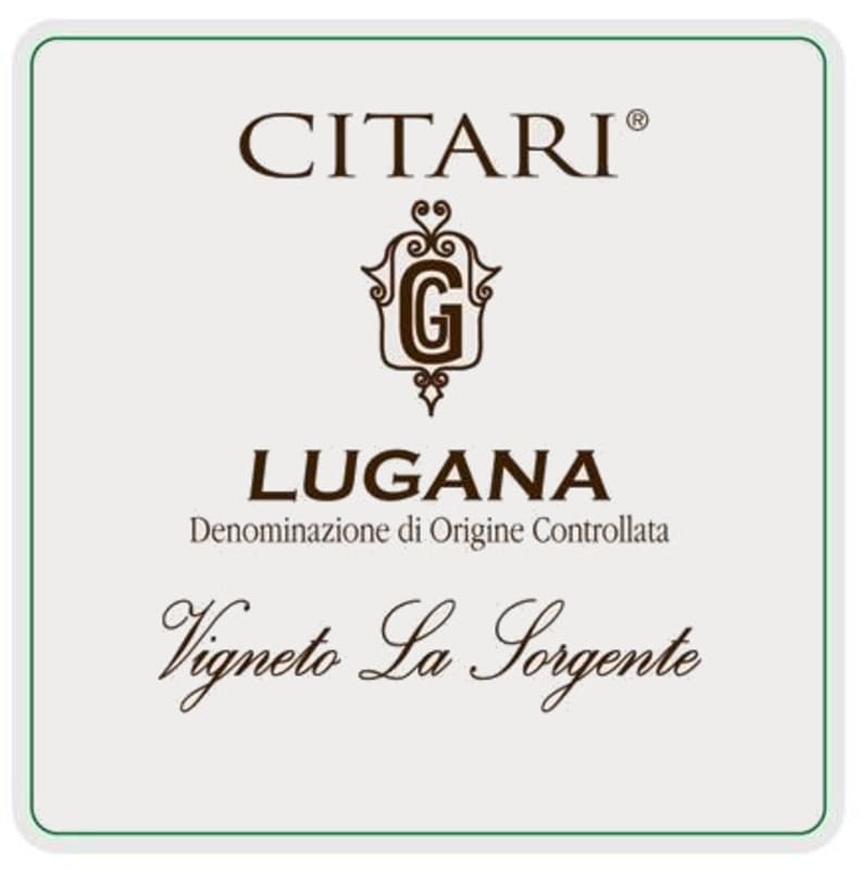 Azienda Agricola Citari Lugana Vigneto La Sorgente 2014 Front Label