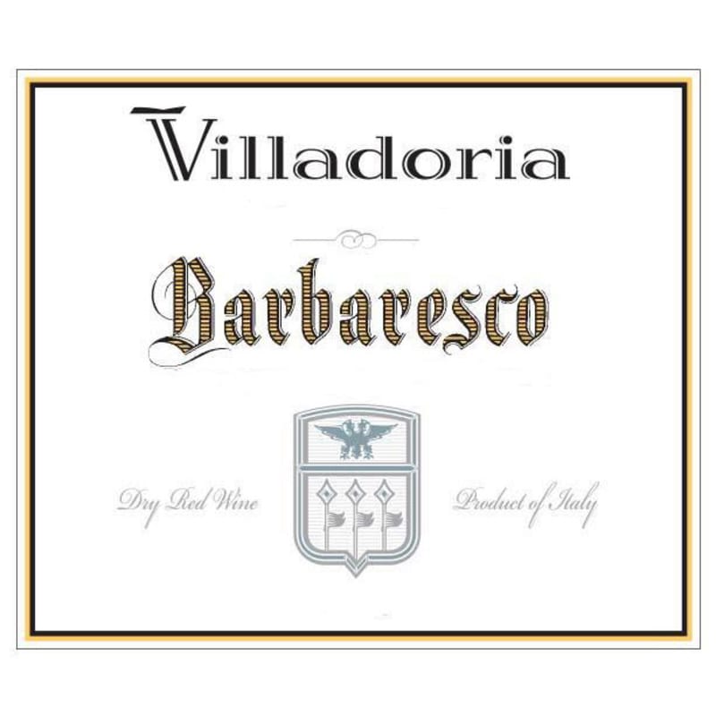 Villadoria Barbaresco 2012 Front Label