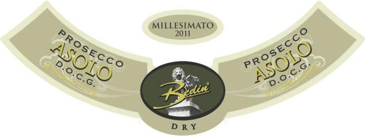 Azienda Agricola Colli Asolani Asolo Prosecco Millesimato Dry Superiore 2011 Front Label