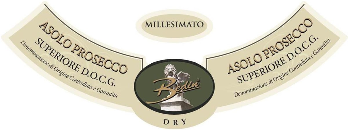 Azienda Agricola Colli Asolani Asolo Prosecco Millesimato Dry Superiore 2015 Front Label