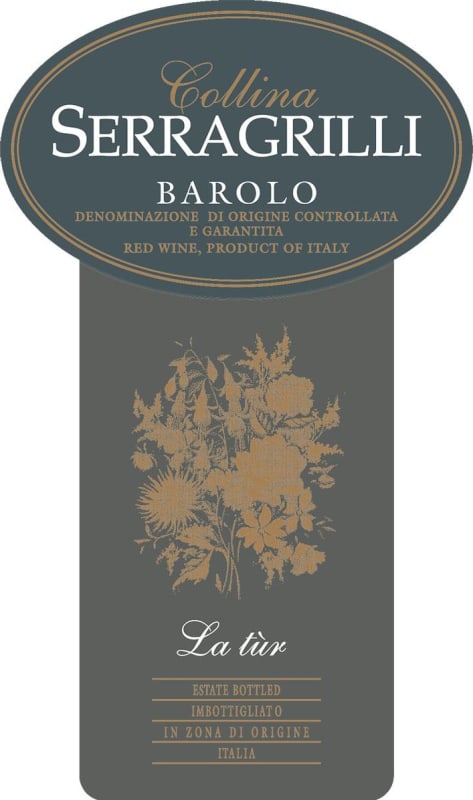 Collina Serragrilli Barolo La Tur 2010 Front Label