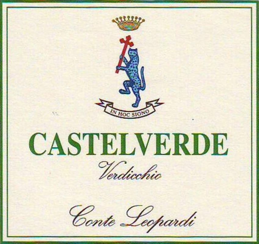 Azienda Agricola Conte Leopardi Dittajuti Verdicchio dei Castelli di Jesi Castelverde 2012 Front Label